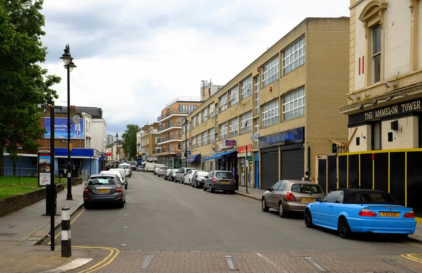 Queen's Crescent, Kentish Town, a Tariff 1 street where paid parking starts at £3.84 an hour.